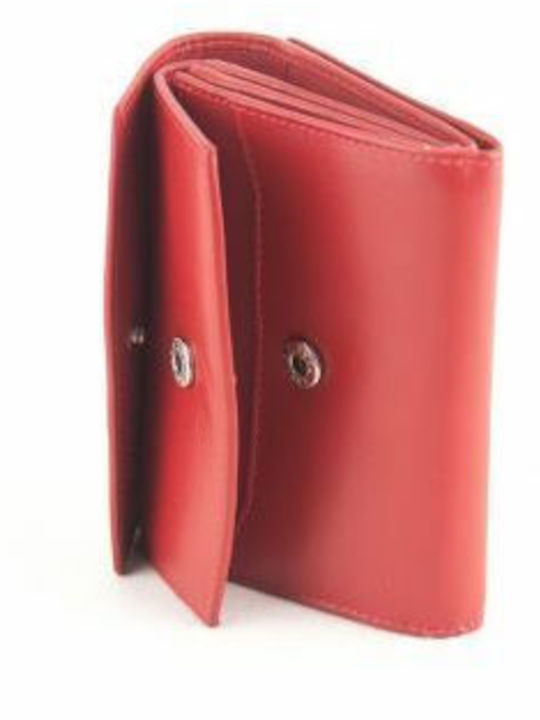 Kouros Damenbrieftasche Leder Damen-7052-Rote