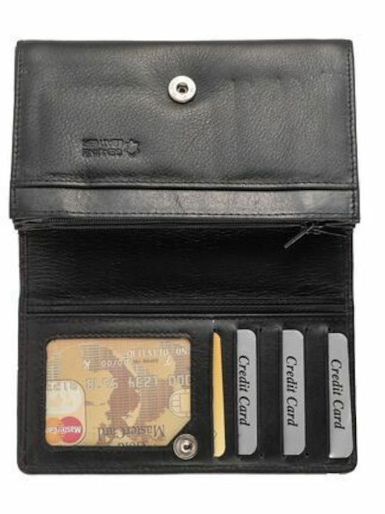 Kouros Portofel Din Piele 2888 Negru