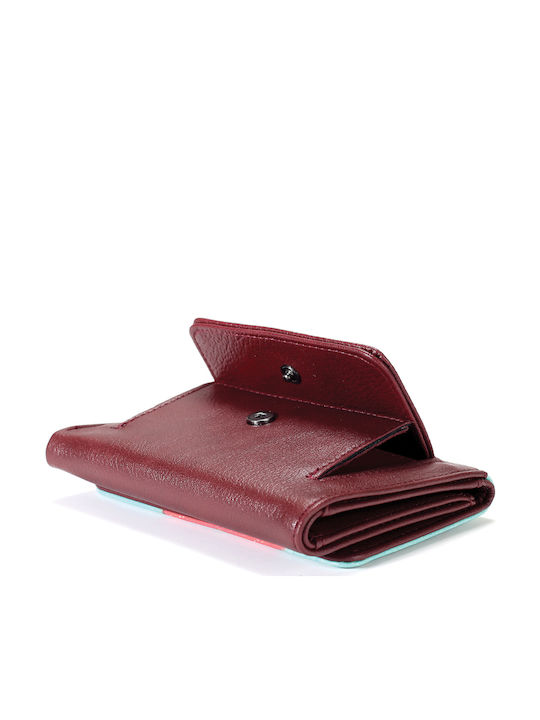 Unisex Pera Basec Wallet Wallet Peace Brown Brown