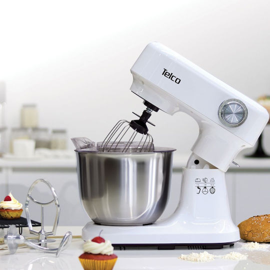Telco SM-B03 Stand Mixer 1500W with Stainless Mixing Bowl 5lt