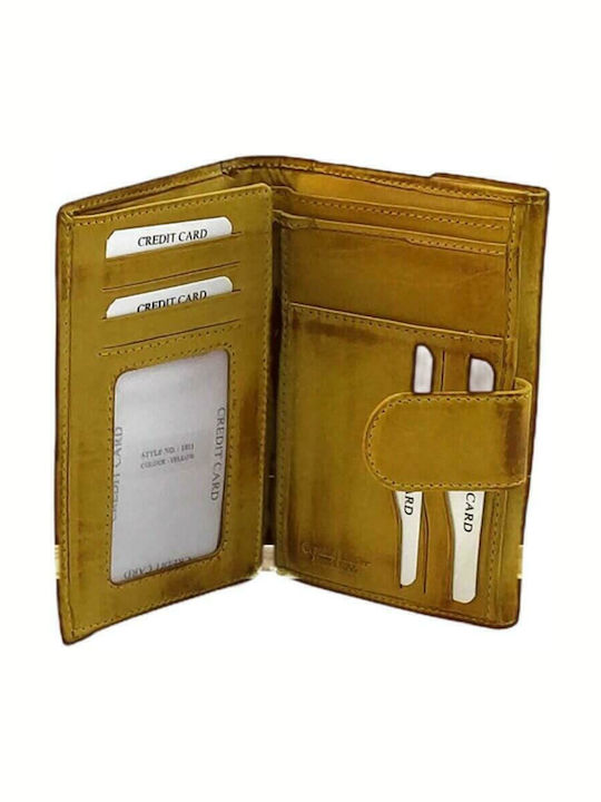 Women's Wallet Genuine Leather Excellent Quality Yellow