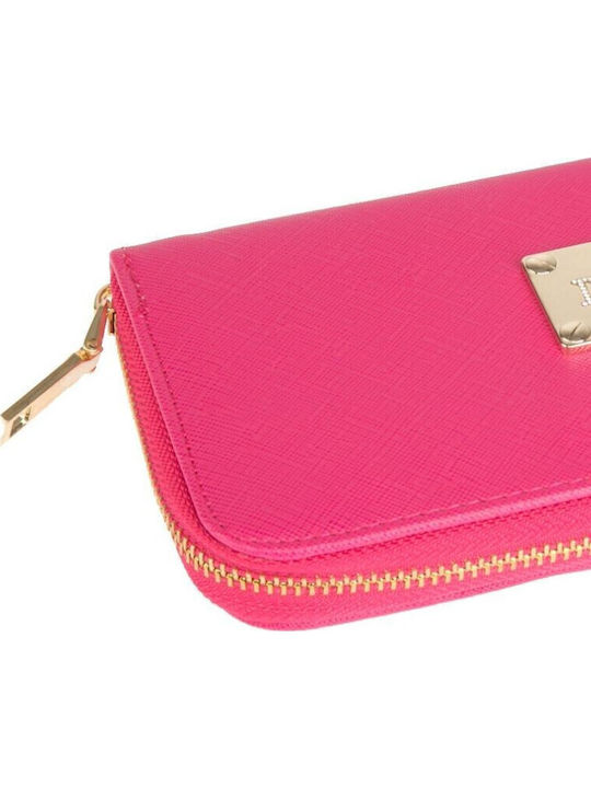 Fuchsie Damenbrieftasche 989metal