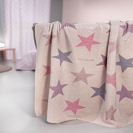 Guy Laroche Blanket Fleece Pudra 220x160cm