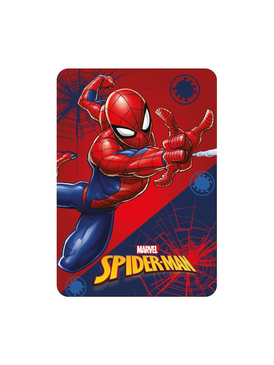 Marvel Κουβέρτα Κόκκινη 100x140εκ.