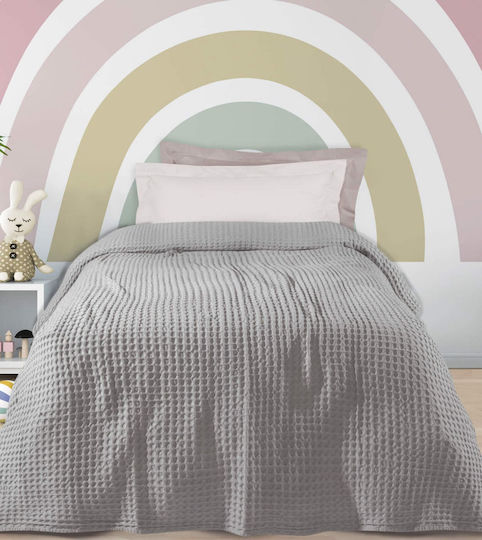 Das Home Decke Waffel 1202 Gray 160x220cm