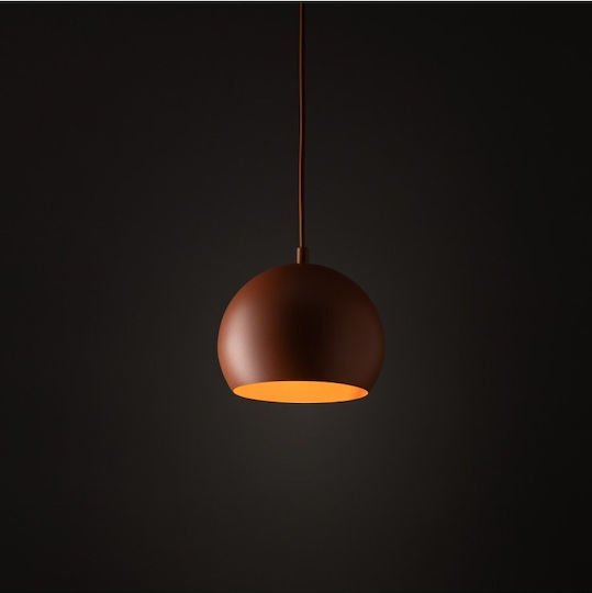 TK Lighting Κρεμαστό Φωτιστικό Μαύρο με Ντουί E27 17x17εκ.