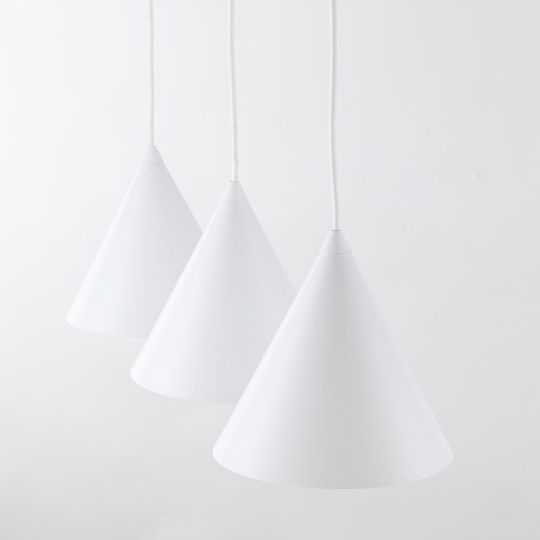TK Lighting Pendant Light White 75cm TK Lighting Pendant Light White 75cm