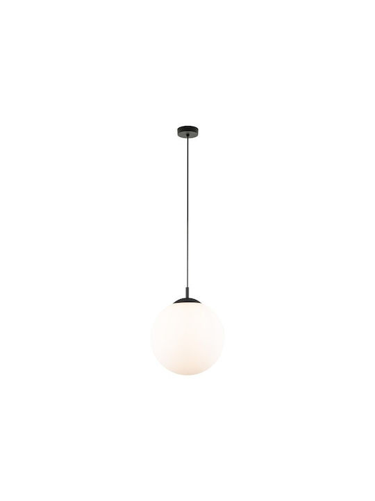 TK Lighting Κρεμαστό Φωτιστικό Λευκό με Ντουί E27