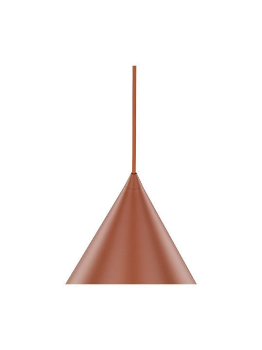 TK Lighting Висящо Осветително Тяло Меден с Цокъл E27 25x25см.
