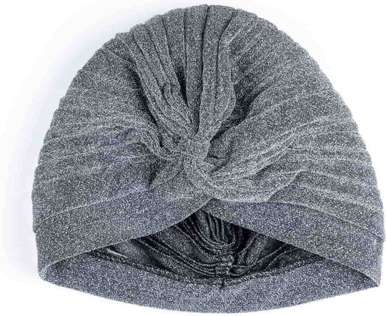 Turban Lurex Cuoro Silver