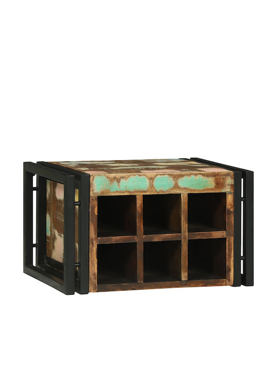 vidaXL Tischplatte Weinkeller Metallisch Braun 46x35x27.5εκ.