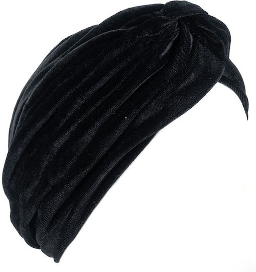 Turban Fantazy Stores 90095-38 Schwarzes Haar Stirnbänder