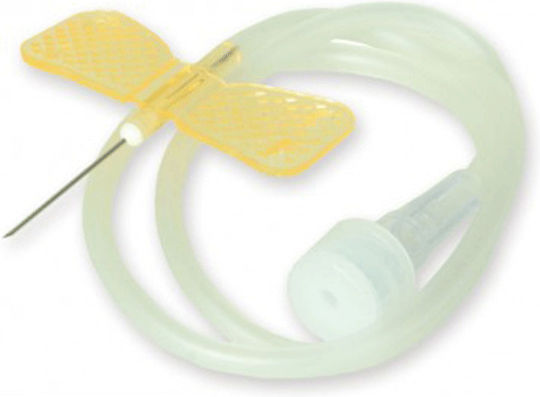 Romed Πεταλούδες Ενδοφλέβιες Scalp Vein Κίτρινο G20 3/4" 19mm 1 Τεμάχιο Sv-20g