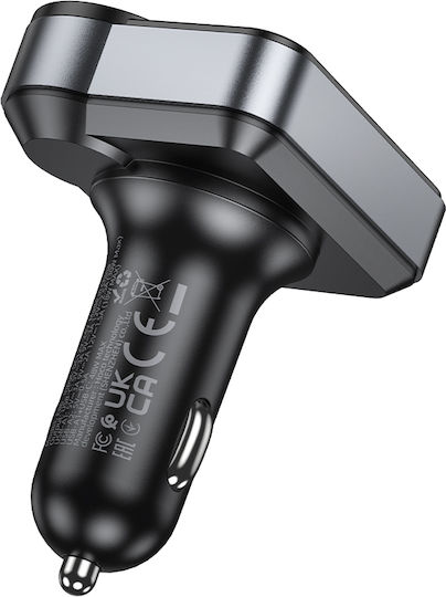 Hoco FM Transmitter Αυτοκινήτου με Bluetooth / USB