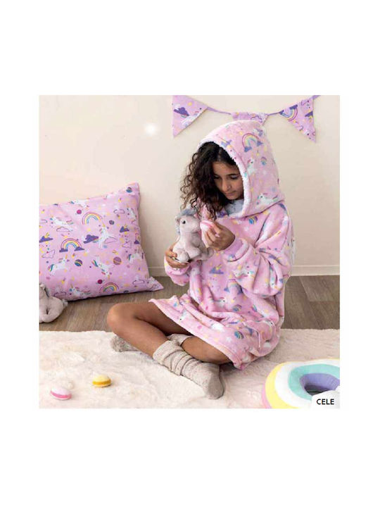 Palamaiki Cositos Cele Pink Fleece Kids Blanket