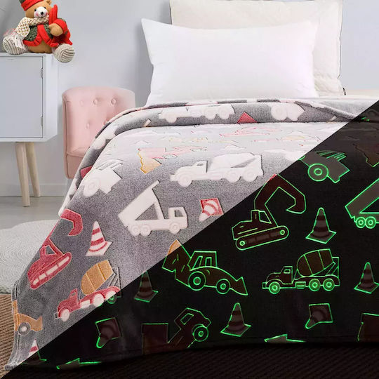 Beauty Home Blanket Glowing Grey 160x220cm