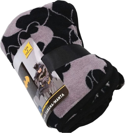 Dc Comics Blanket Fleece Black 120x150cm