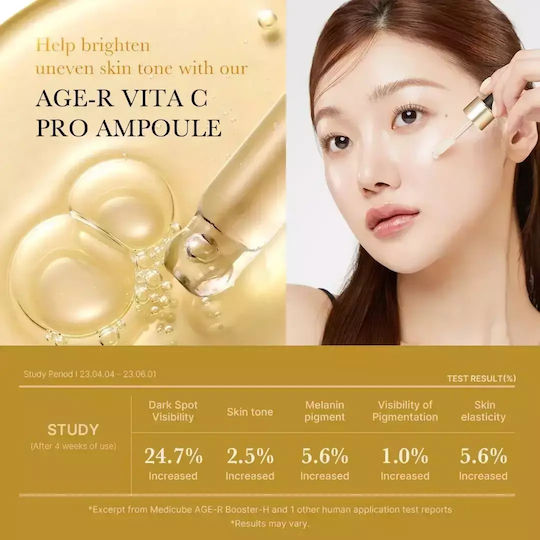 Medicube AGE-R Vita C Pro Serum pentru Față pentru Strălucire și Revitalizare 20ml