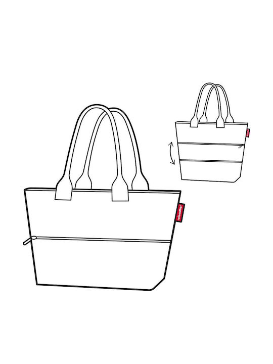 Reisenthel Designer Expantable Shopping Bag Zipper