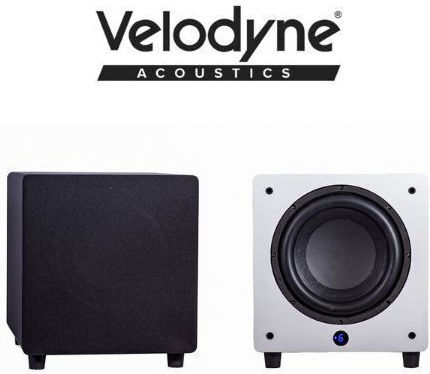 Velodyne Impact X10 Αυτοενισχυόμενο Subwoofer με Ηχείο 10" 250W Λευκό