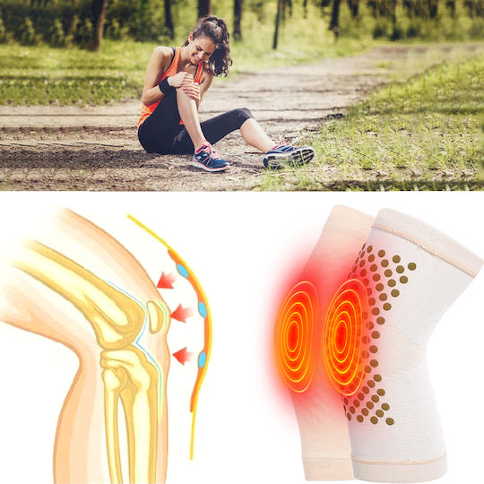 Zenifique Elastische Kniebandage mit Polstern ZEN-315_bej