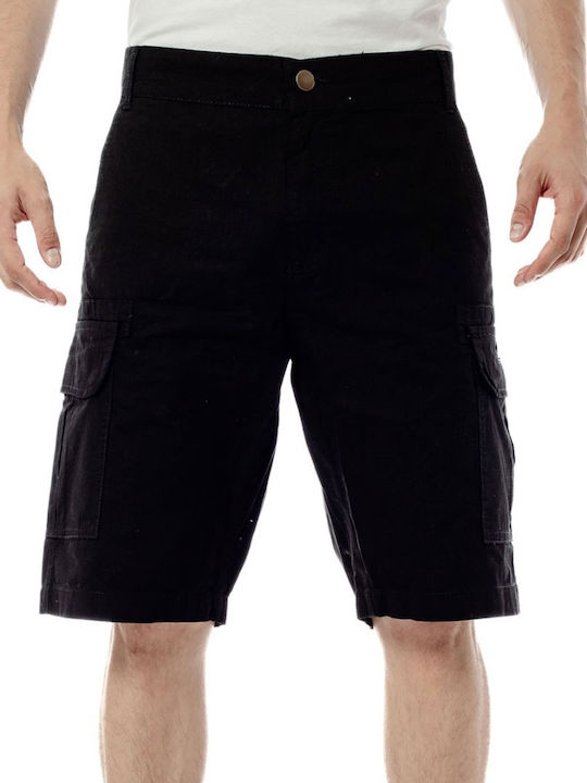 Ανδρική Βερμούδα Cargo Black