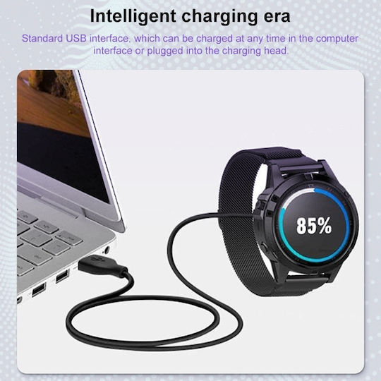 Кабел За Зареждане На Часовник Garmin Usb-c Type-c Директна Връзка Vivoactive 3 Music Approach S60 Forerunner 935 Quatix 5 Fenix 5s Fenix 5x Plus Fenix 5s Plus Instinct Fenix 5x Fenix 5 Fenix 5 Plus Vívosport Vívoactive 3