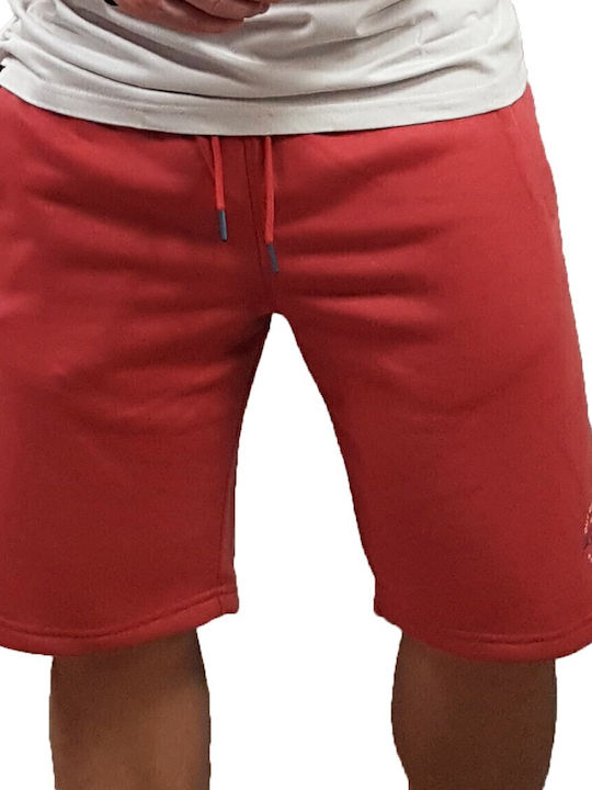 231.rms.037 Αθλητική Ανδρική Βερμούδα Dusty Red