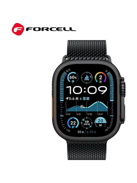 Forcell Strap Black (Apple Watch 38/40/41 mm, Apple) Forcell Strap Black (Apple Watch 38/40/41 mm, Apple)