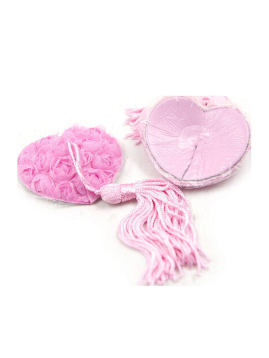 Naughty Toys Pink Burlesque Rose Nipple Pasties