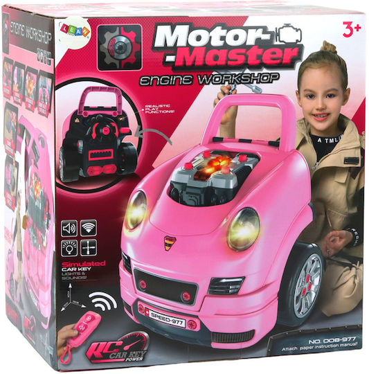 Car Engine Disassembly Kit Workshop Pink Diy