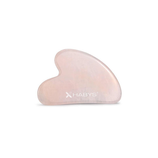 Habys Set Gua Sha Cu Cuarț Roz