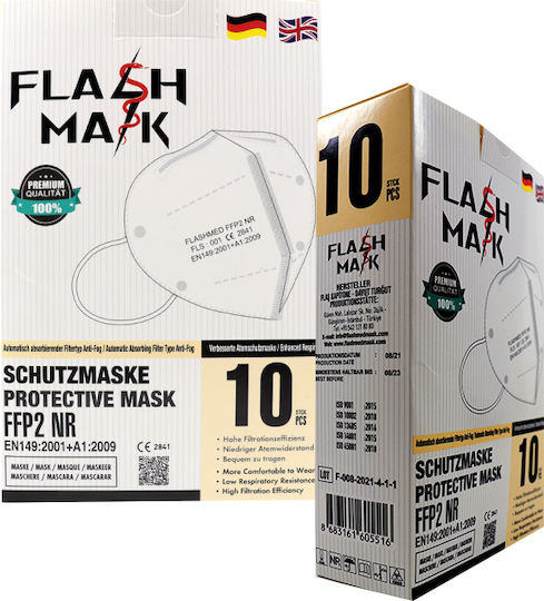 Flash Mask High Protection Masks FFP2 NR/KN95 5 Layers 1 Piece