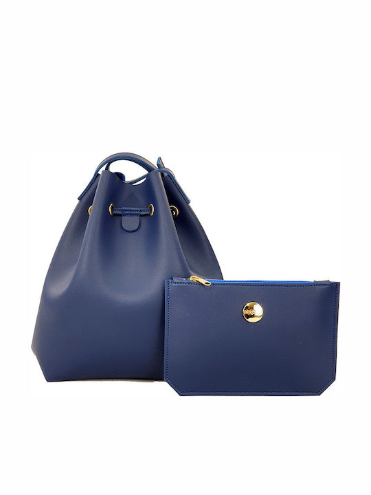 Γυναικεία Τσάντα Πουγκί Playbags Collection J053 Μπλε Γυναικεία Τσάντα Πουγκί Playbags Collection J053 Μπλε