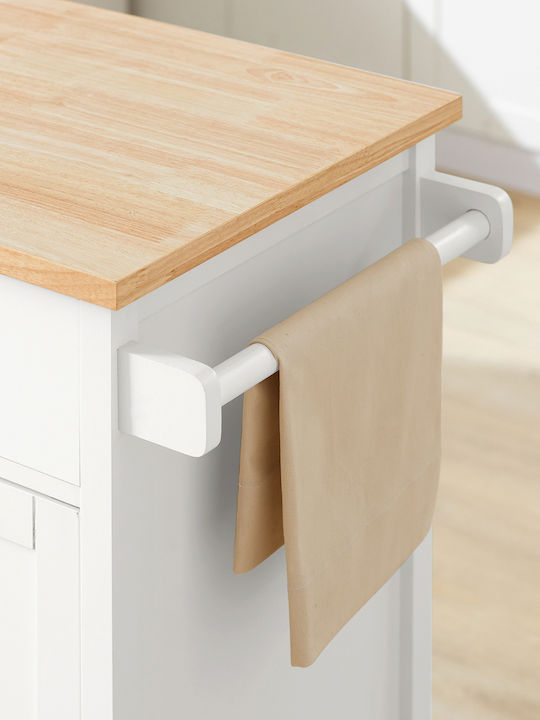 Floor Cabinet White 68x46x90cm