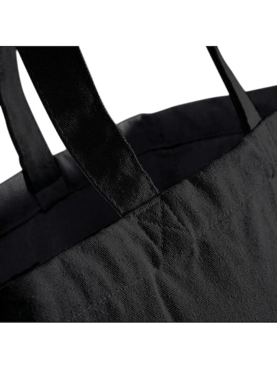 Shopping Bag Canvas Classic Quadra Qd23 Black Shopping Bag Canvas Classic Quadra Qd23 Black