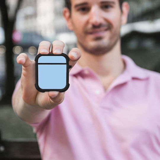 Silicone Case Sonique Colorbloc Series AirPods 1/2 Turquoise