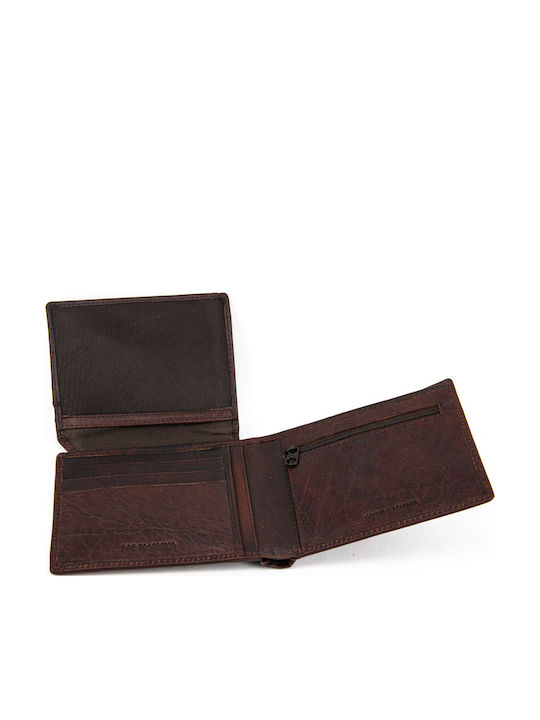 Mario Rossi 24510 Braun Herrenbrieftasche