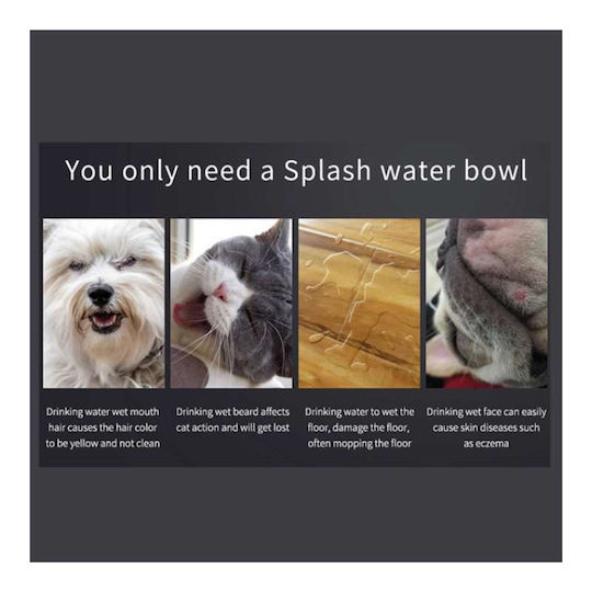iPetStore Plastic Food Bowl for Dog & Cat 1.5L