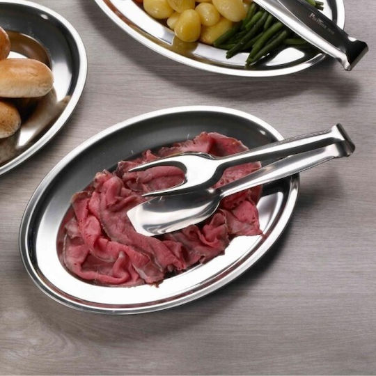 Pintinox Küchenzange Fleisch aus Rostfreiem Stahl 26cm