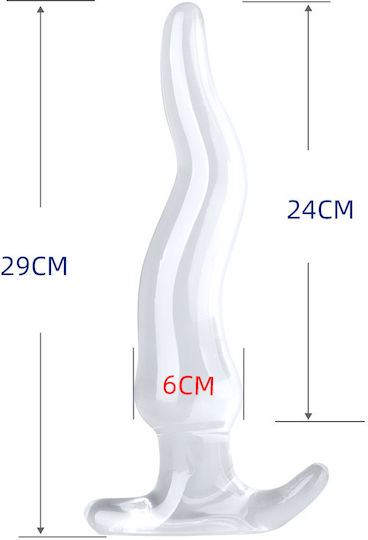 Kinksters Butt Anal Plug Mittel Transparent
