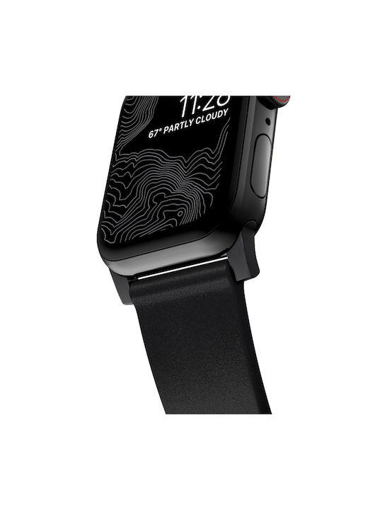Nomad Strap Leather Black (Apple Watch 44/45/46mm/Ultra 49mm)