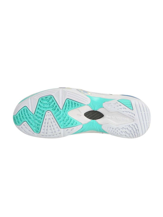 Damen Sportschuhe Badminton Weiß