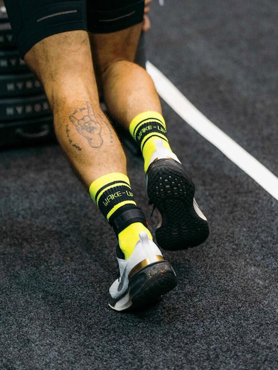 Sporcks Athletic Socks Yellow 1 Pair