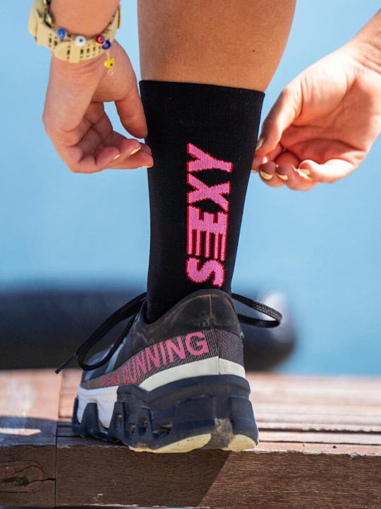 Sporcks Running Κάλτσες Μαύρες 1 Ζεύγος