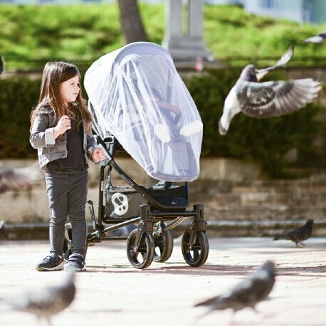 Lorelli Mosquito Net for Stroller Tulle 20020030000 White 82x52cm