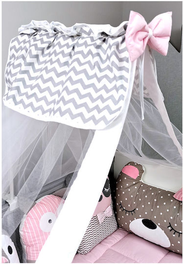 Baby Star Plasă Împotriva Țânțarilor Bebe Pentru Pătuț Tiny Friends Roz Baby Star Plasă Împotriva Țânțarilor Bebe Pentru Pătuț Tiny Friends Roz