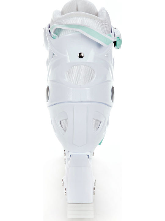 Raven Inline Adjustable Rollers White Ενηλίκων/Παιδικά