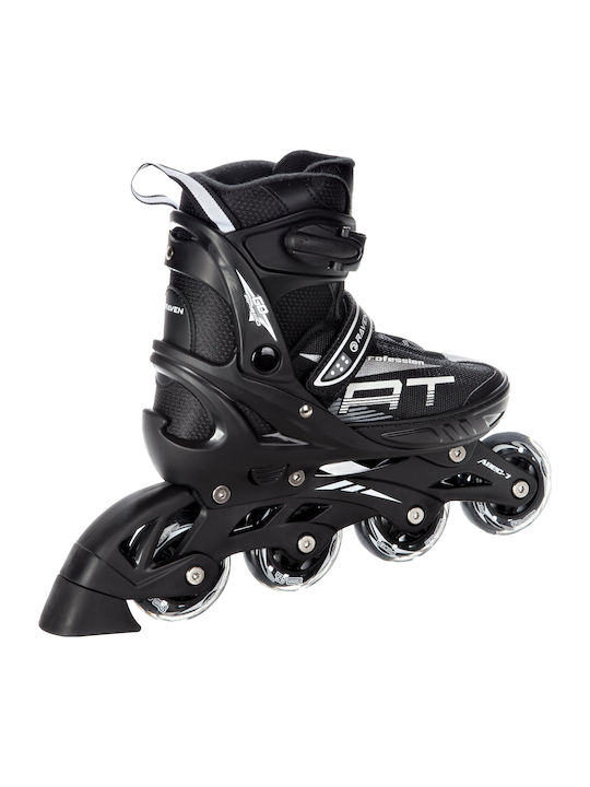 Raven Inline Adjustable Rollers Black Ενηλίκων/Παιδικά