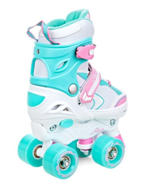 Raven Inline Αυξομειούμενα Rollers Τιρκουάζ Παιδικά